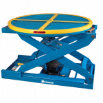 Pneumatic lifting table without backrest
